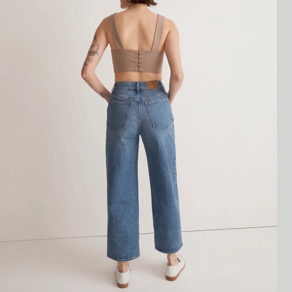 Madewell perfect vintage wide leg crop Jean - Picture 3 of 7